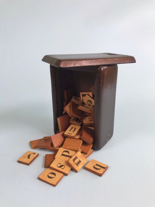 Antique Spelling & Alphabet Set