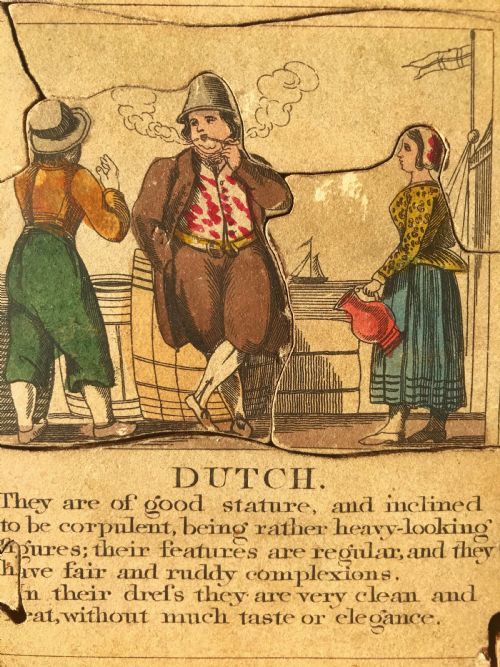 fig 1. A Rare Dissected Puzzle By Darton - early 1800s