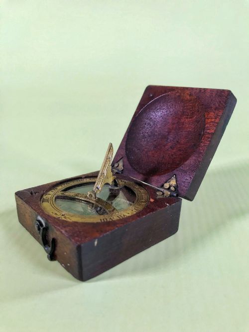 Antique Sun Dial & Compass