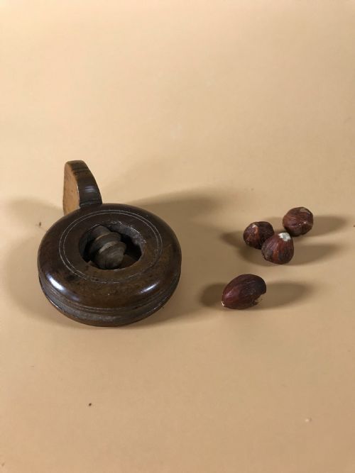 Antique Treen Pocket Nutcracker
