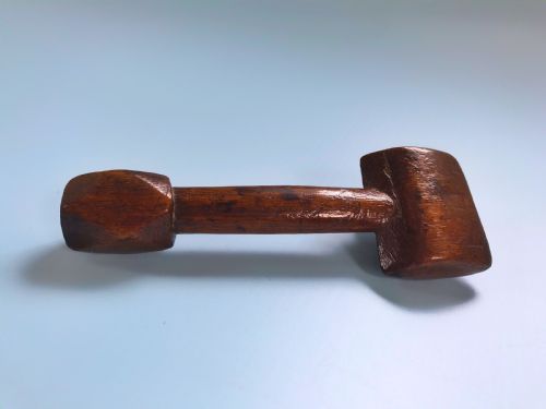 An Antique Sail Maker's Press - Treen, Small Size