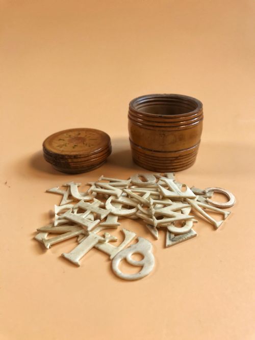 Antique Alphabet Letters