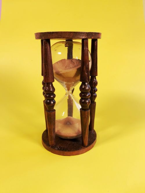 Antique Labourers  Sand Timer