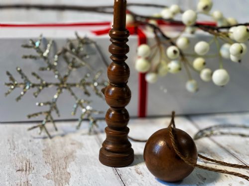 Antique Ball and Cup or Bilboquet Game