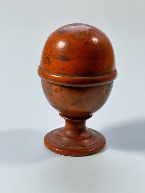 Antique Boxwood Pill Silverer