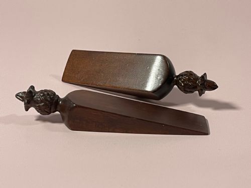 A Pair of Antique Window Sash Stoppers