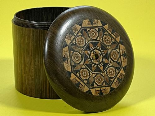 Antique Tunbridge Ware String Box