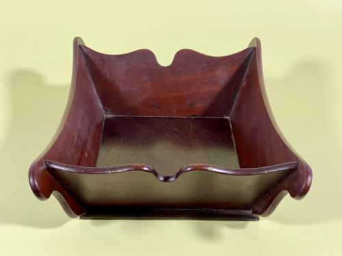 A GEORGIAN MAHOGANY DEEP CONTAINER FOR FRUIT NUTS ETC - ADDITIONAL PHOTO 7