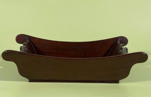 A GEORGIAN MAHOGANY DEEP CONTAINER FOR FRUIT NUTS ETC - ADDITIONAL PHOTO 10
