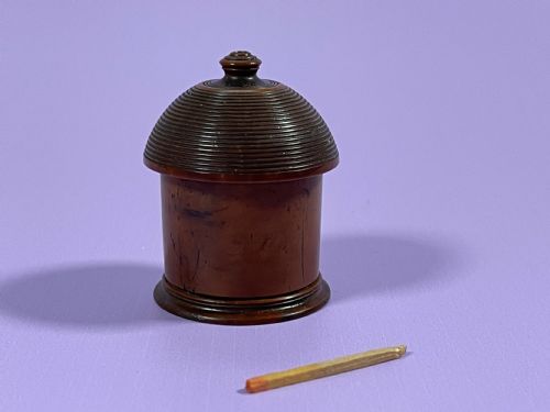 fig 1. Antique Coquilla Nut Go to Bed