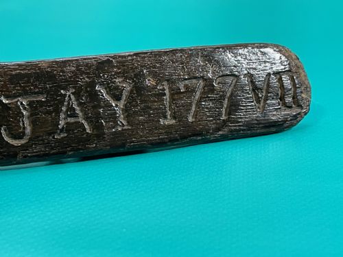 fig 1. Antique Stay Busk - treen