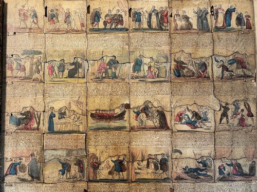 An Early 1800s Dissected Puzzle  or Jigsaw - Historical Events