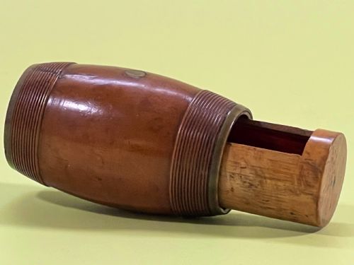 Antique Barrel Snuff Box