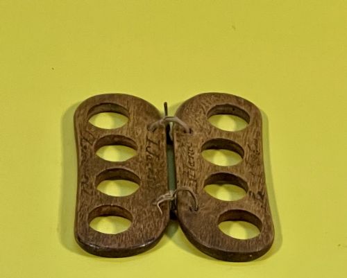 Antique Treen Childtren's Finger Stocks