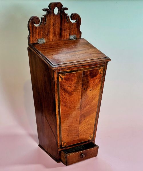 Georgian Candle Box - With a Drawer to the Base