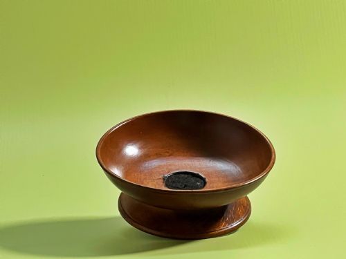 An Unusual Antique Treen Searce