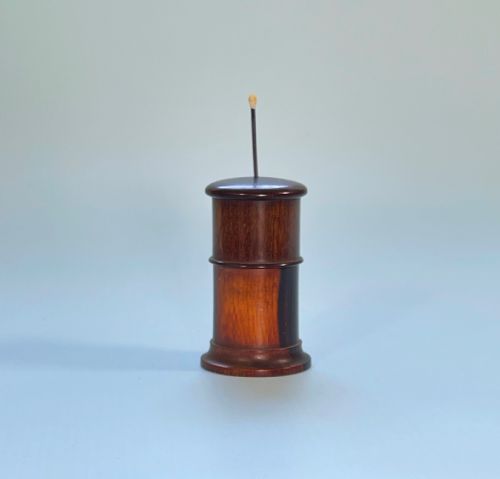 antique treen go to bed - CATEGORY: ANTIQUE LIGHTING - DATED 19TH CENTURY