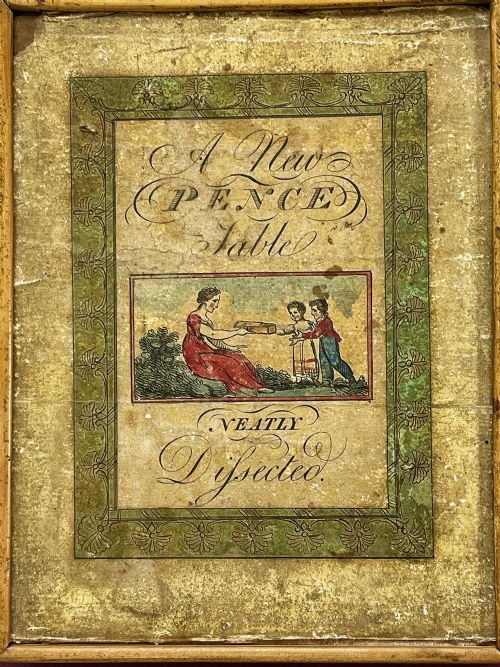 A RARE GEORGIAN PUZZLEEDUCATIONAL TOY - ADDITIONAL PHOTO 3