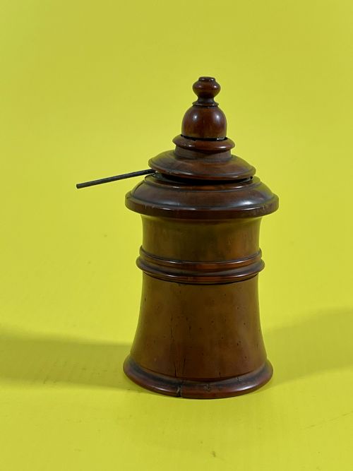 antique coquilla nut go to bed unusual form - CATEGORY: ANTIQUE LIGHTING - DATED 19TH CENTURY