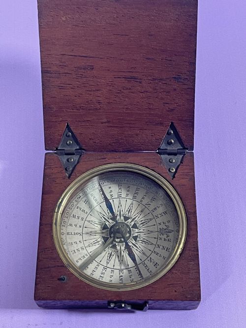 ANTIQUE EXPLORERS COMPASS - ADDITIONAL PHOTO 2