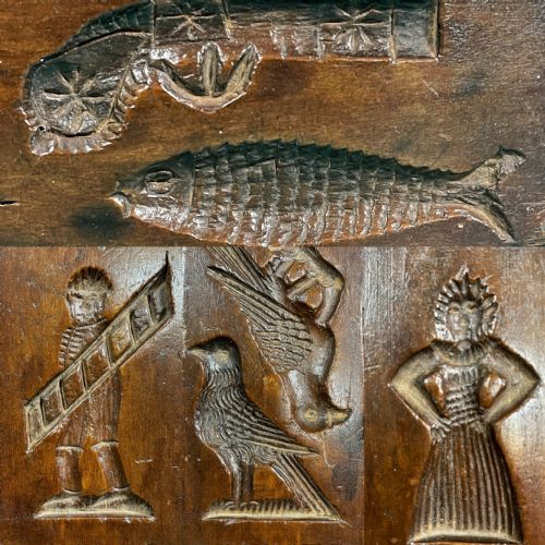 an antique gingerbread mould - CATEGORY: ANTIQUE MISCELLANEOUS - DATED 19TH CENTURY