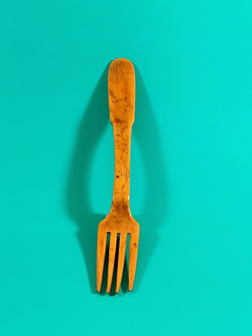 antique boxwood fork - CATEGORY: ANTIQUE MISCELLANEOUS - DATED 19TH CENTURY