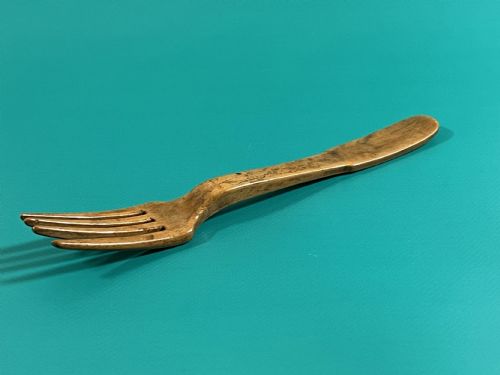 ANTIQUE BOXWOOD FORK - ADDITIONAL PHOTO 2
