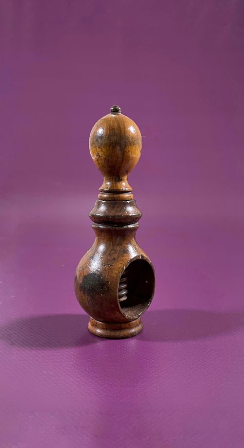 ANTIQUE ENGLISH BOXWOOD NUTCRACKER - ADDITIONAL PHOTO 2