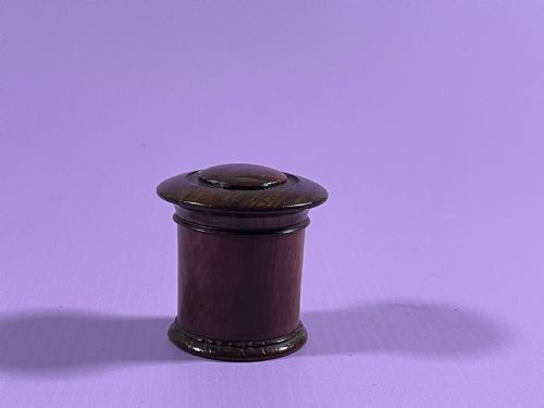 A GEORGIAN ROSEWOOD NUTMEG GRATER - ADDITIONAL PHOTO 1