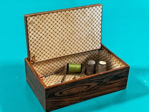 ANTIQUE TUNBRIDGE WARE BOX - ADDITIONAL PHOTO 2