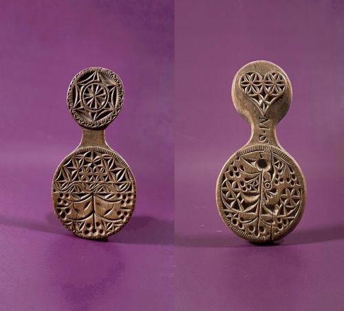 antique lollipop butter stamp four different designs - CATEGORY: ANTIQUE MISCELLANEOUS - DATED 19TH CENTURY