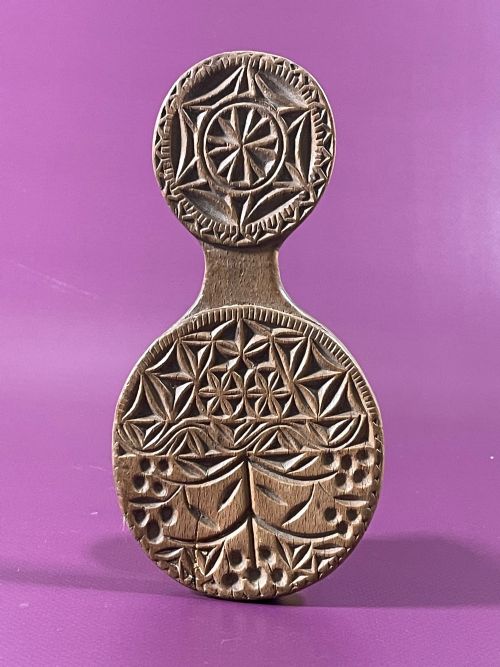 ANTIQUE LOLLIPOP BUTTER STAMP FOUR DIFFERENT DESIGNS - ADDITIONAL PHOTO 5