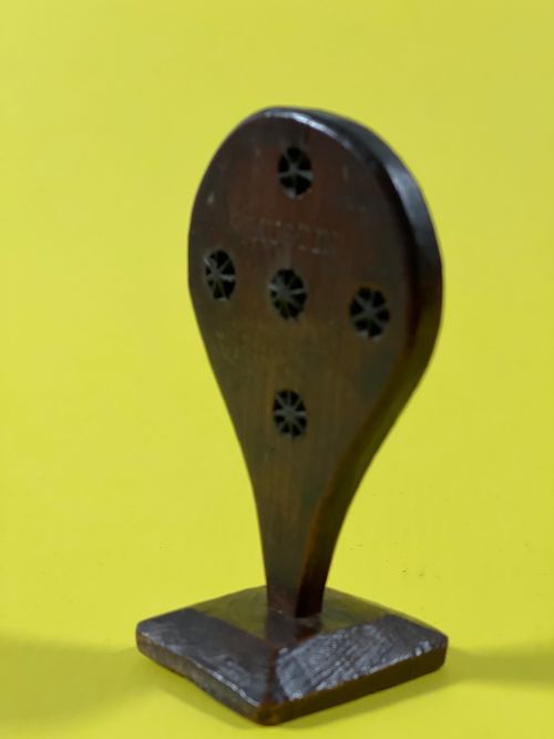 ANTIQUE TREEN STRAW SPLITTER J AUSTIN - ADDITIONAL PHOTO 6