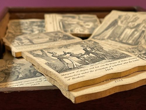 A RARE GEORGIAN DISSECTED PUZZLE COMPLETE - ADDITIONAL PHOTO 1