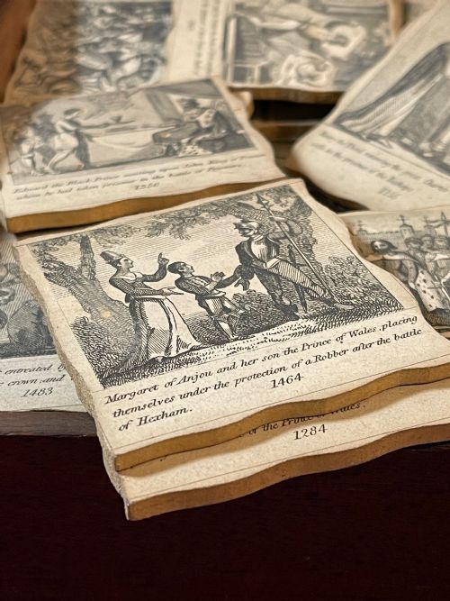 A RARE GEORGIAN DISSECTED PUZZLE COMPLETE - ADDITIONAL PHOTO 2