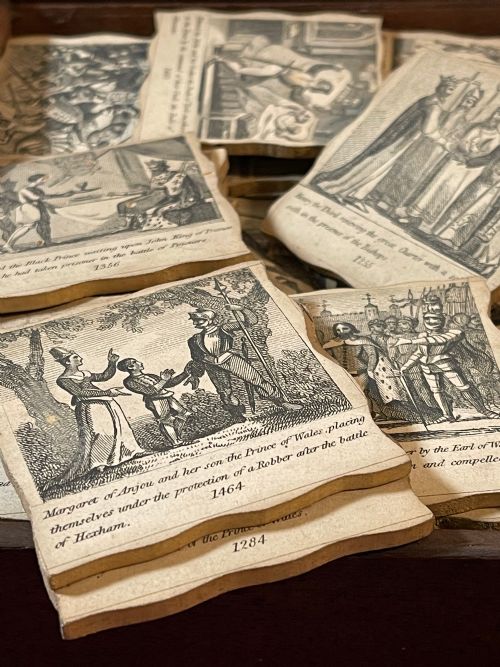 A RARE GEORGIAN DISSECTED PUZZLE COMPLETE - ADDITIONAL PHOTO 4