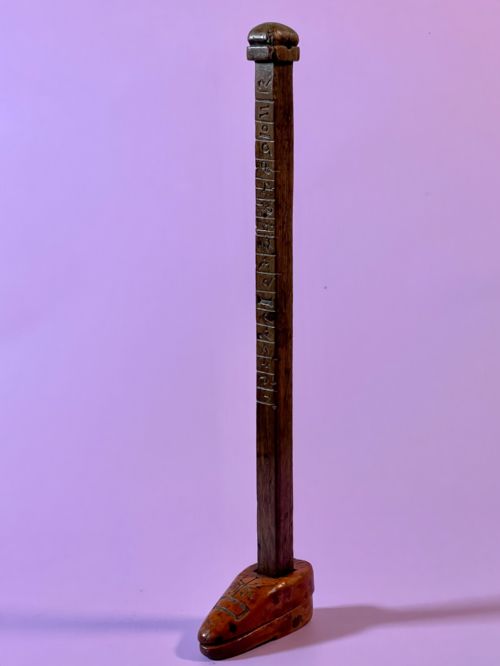 ANTIQUE TREEN SIZE STICK FOR SHOES - ADDITIONAL PHOTO 3