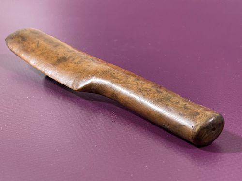 ANTIQUE YEW WOOD KNIFETOOL - ADDITIONAL PHOTO 2