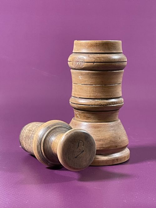 ANTIQUE SPICE MORTAR GRINDER - ADDITIONAL PHOTO 4