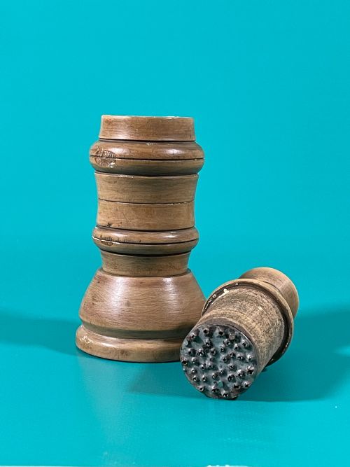 ANTIQUE SPICE MORTAR GRINDER - ADDITIONAL PHOTO 7