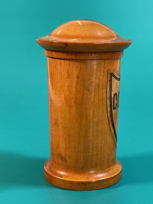 A SMALL APOTHECARY JAR WITH ORIGINAL LABEL - ADDITIONAL PHOTO 3