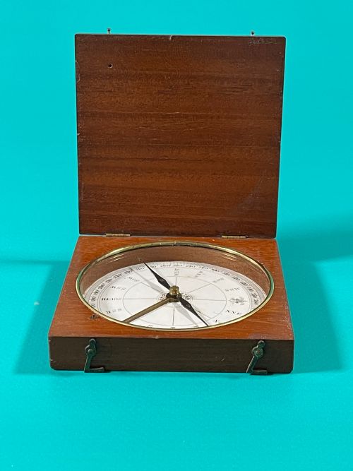antique explorers compass stamped stanley london - CATEGORY: ANTIQUE MISCELLANEOUS - DATED 19TH CENTURY
