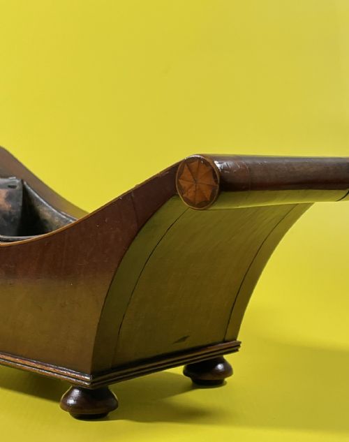 ANTIQUE MAHOGANY PLANTER - ADDITIONAL PHOTO 5