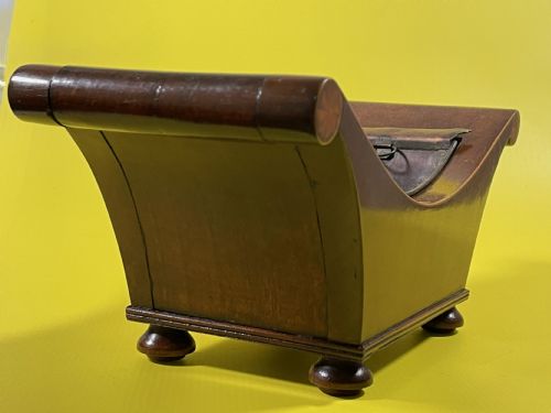 ANTIQUE MAHOGANY PLANTER - ADDITIONAL PHOTO 10