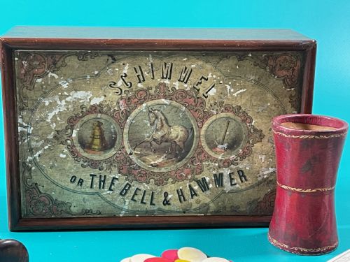 ANTIQUE BELL HAMMER GAME - ADDITIONAL PHOTO 5