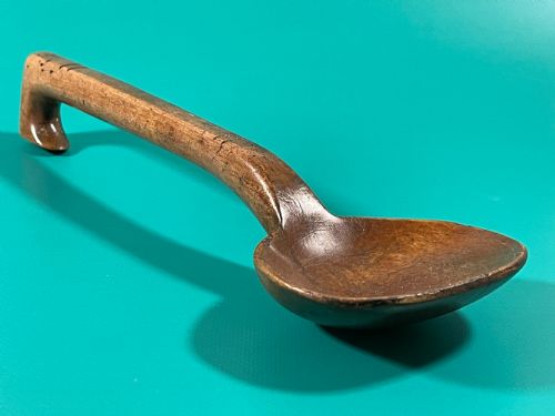 ANTIQUE WELSH CAWL LADLE - ADDITIONAL PHOTO 5