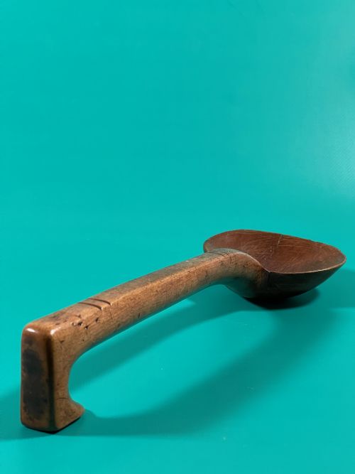 ANTIQUE WELSH CAWL LADLE - ADDITIONAL PHOTO 7