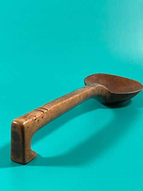 ANTIQUE WELSH CAWL LADLE - ADDITIONAL PHOTO 8
