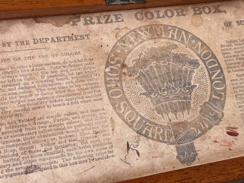 ANTIQUE ARTISTS PAINT BOX - ADDITIONAL PHOTO 8
