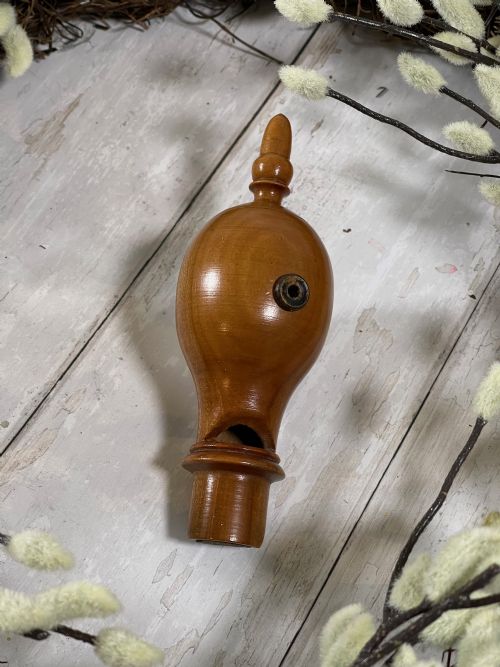 antique cherry wood pigeon or cuckoo bird call - CATEGORY: ANTIQUE MISCELLANEOUS - DATED 19TH CENTURY